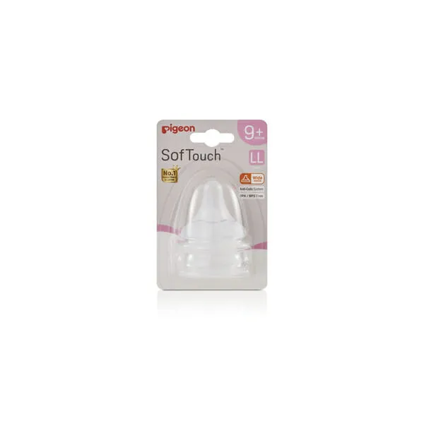 Pigeon – Softouch 3 Nipple Blister Pack 2Pcs (Ll) — Pigeon – Softouch 3 Nipple Blister Pack 2Pcs (Ll)