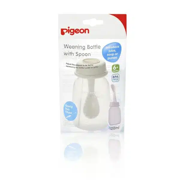 Pigeon – Weaning Bottle + Spoon (D328) — Pigeon – Weaning Bottle + Spoon (D328)