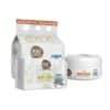 Pure Beginnings Baby Changing Bundle includes biodegradable baby wipes with organic aloe and baby bum cream in a convenient