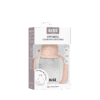 BIBS Baby Sippy Bottle in Blush with silicone spout and handle, 150 ml, leak-proof design, suitable for ages 6 months and up.