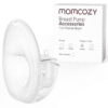 Momcozy M6 Full Set Collector Cup, clear with flange sizes 24mm and 27mm, includes milk collector box.