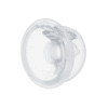 Momcozy Original S9 Pro/S12 Pro replacement collector cup, clear design, showcasing a detailed view of the cup's shape.