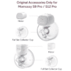 Momcozy Original S9 Pro/S12 Pro Replacement Full Set Collector Cup with motor, showcasing clear design and compatibility.