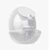 Momcozy Milk Collection Container Set for M9-24mm, clear container with a secure lid and measurement markings.