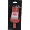 Maccie jolly lolly holder in pink with a built-in straw, ideal for feeding aids.
