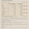 Made to Lactate Enhanced Lactation Chocolate Latté, rich chocolate color, with nutritional information and serving details