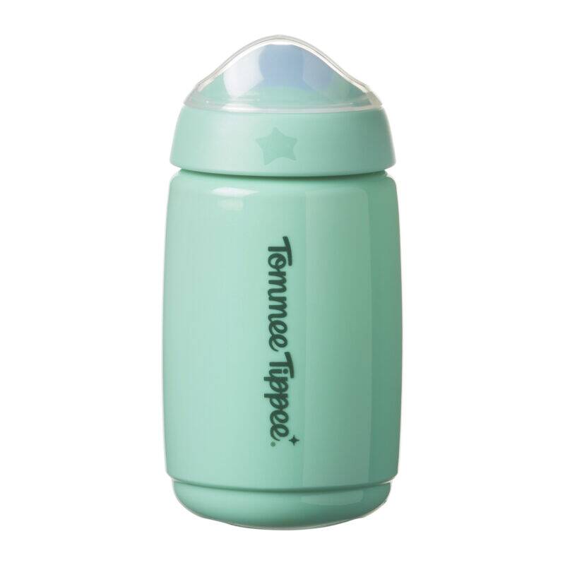 Tommee Tippee Toddler Sipper 390ml in mint green, designed for children 36 months and up, features a spill-proof lid.