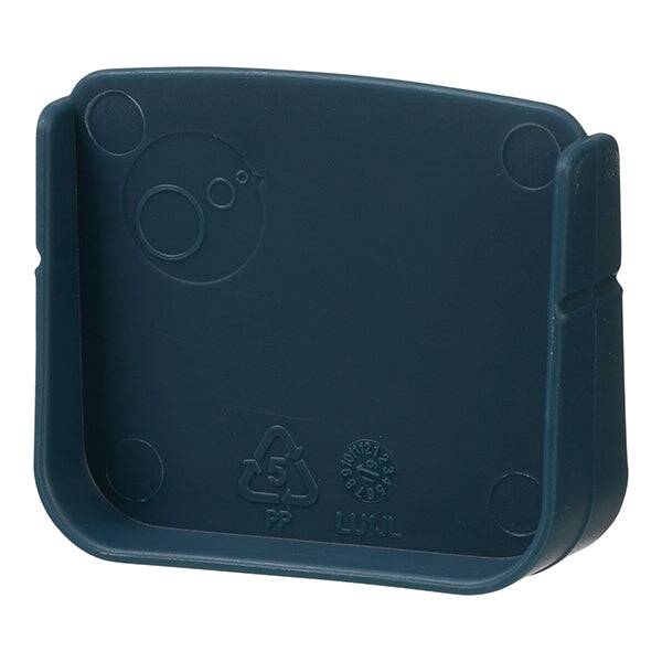 b.box lunchbox in blue slate featuring a sleek, compact design ideal for on-the-go meals.