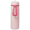 b.box 690ml insulated flip top bottle in pink paradise with a convenient flip top and sturdy handle.