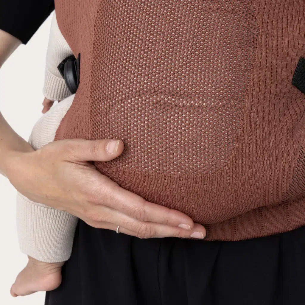 Airy knit FlyBaby Baby Carrier at Fed is Best