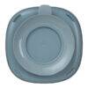 b.box 2 in 1 Suction Plate in Ocean, featuring a square design with a suction base for stability during mealtime.