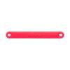 b.box lunchbox silicone strap in blush crush, featuring two attachment holes for easy carrying and securing.