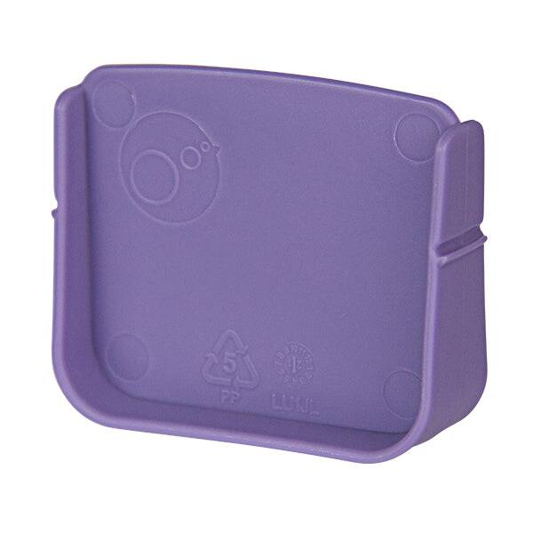 b.box lunchbox in blue slate, featuring a compact design with a smooth surface and rounded edges for easy handling.