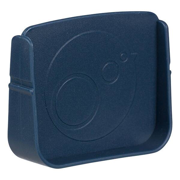 b.box lunchbox in blue slate featuring a sleek design with rounded edges, ideal for on-the-go meals.