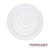 Momcozy Silicone Diaphragm for M5 in white, featuring a circular design with concentric rings, sold in a 2-pack.