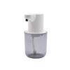 BabySafe Touchless Foam Soap Dispenser in white and gray, featuring a sleek design with a clear soap reservoir.