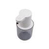 BabySafe Touchless Foam Soap Dispenser in white and clear, featuring a sleek design and touchless sensor for easy use.