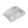 Snuggletime Bamboo Inclined to Sleep in soft white with textured side supports for comfortable positioning.