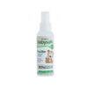 BabySafe Pacifier Cleaner & Sanitiser, 100ml, featuring a bear graphic and eco-friendly label, designed for safe cleaning.