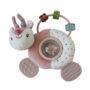 Back To Nature Teether & Spinning Rattle - Pink