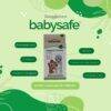 BabySafe Nappy Bin Deodoriser in a colorful packaging featuring a cartoon bear, highlighting its eco-friendly and non-toxic