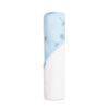 Infancie Bamboo Hooded Towel in blue with a dandelion pattern, featuring a soft white towel base.