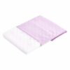 Snuggletime Easy Breather Pillow Case in pink, featuring a soft, breathable fabric with a textured design.