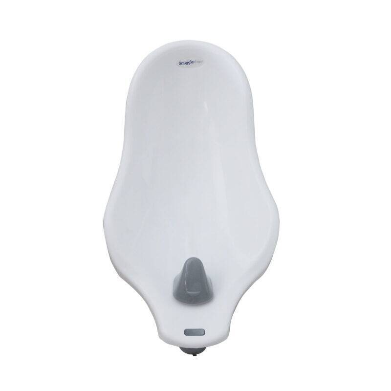Snuggletime Cozy Bath Tub in white, featuring a sleek design and built-in support for comfortable bathing.