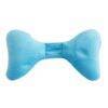 Snuggletime Angelwings Neck Cushion in blue, featuring a soft, bow-shaped design for comfortable support.