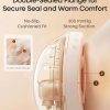 eufy S2 Pro Portable Smart Wearable Electric Breast Pump with double-sealed flange for secure fit and strong suction.