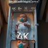 Eufy E21 Wireless 4K Portable Smart Baby Monitor showing a baby in a crib with a smartphone displaying the monitor's 4K feed.